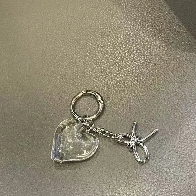 Keychain Y2K Red Heart